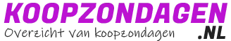 Koopzondagen –