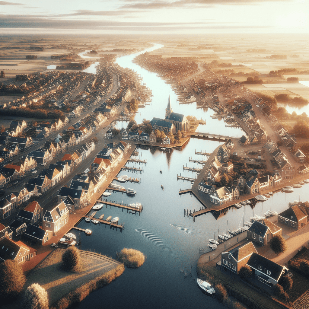 Earnewâld: waterrijkdorp in nationaal park De Alde Feanen